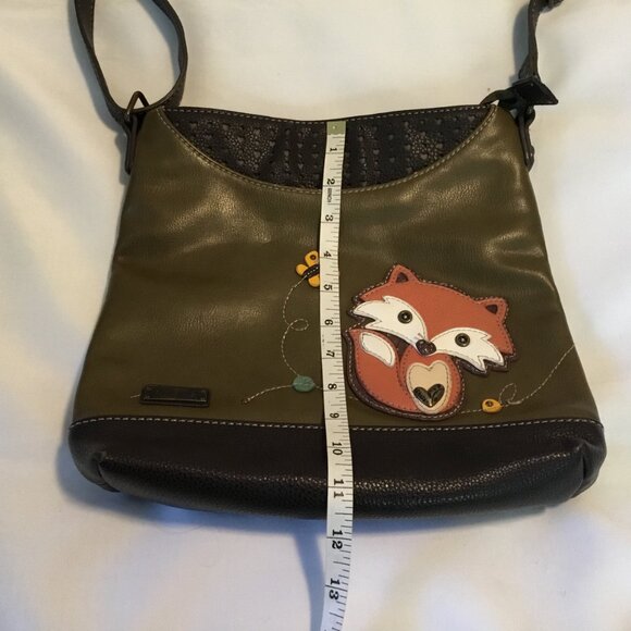Charming Chala Foxy Fox Woodland Medium Crossbody Bag Handbag Purse - Picture 10 of 11